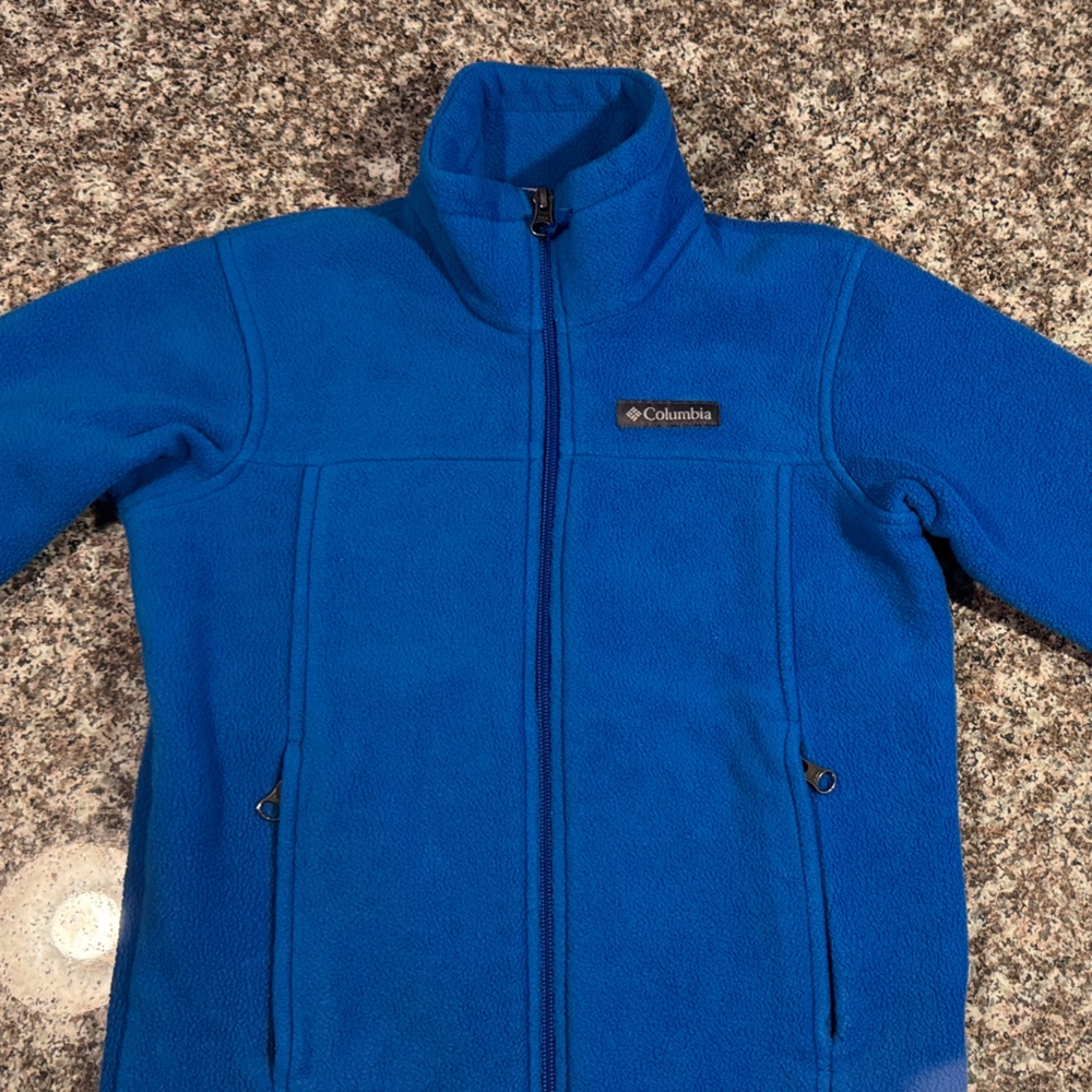 Columbia Vibrant Blue Outdoor Fleece